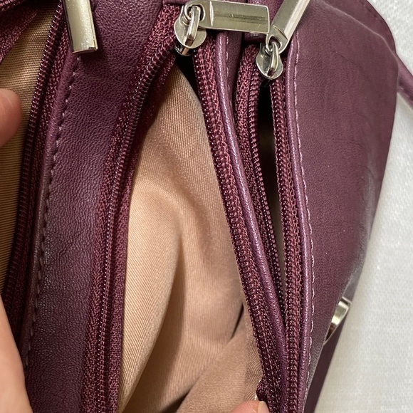 CO-LAB PURPLE Lola 3-in-1 Vegan Leather Small Crossbody Bag - Picture 9 of 14